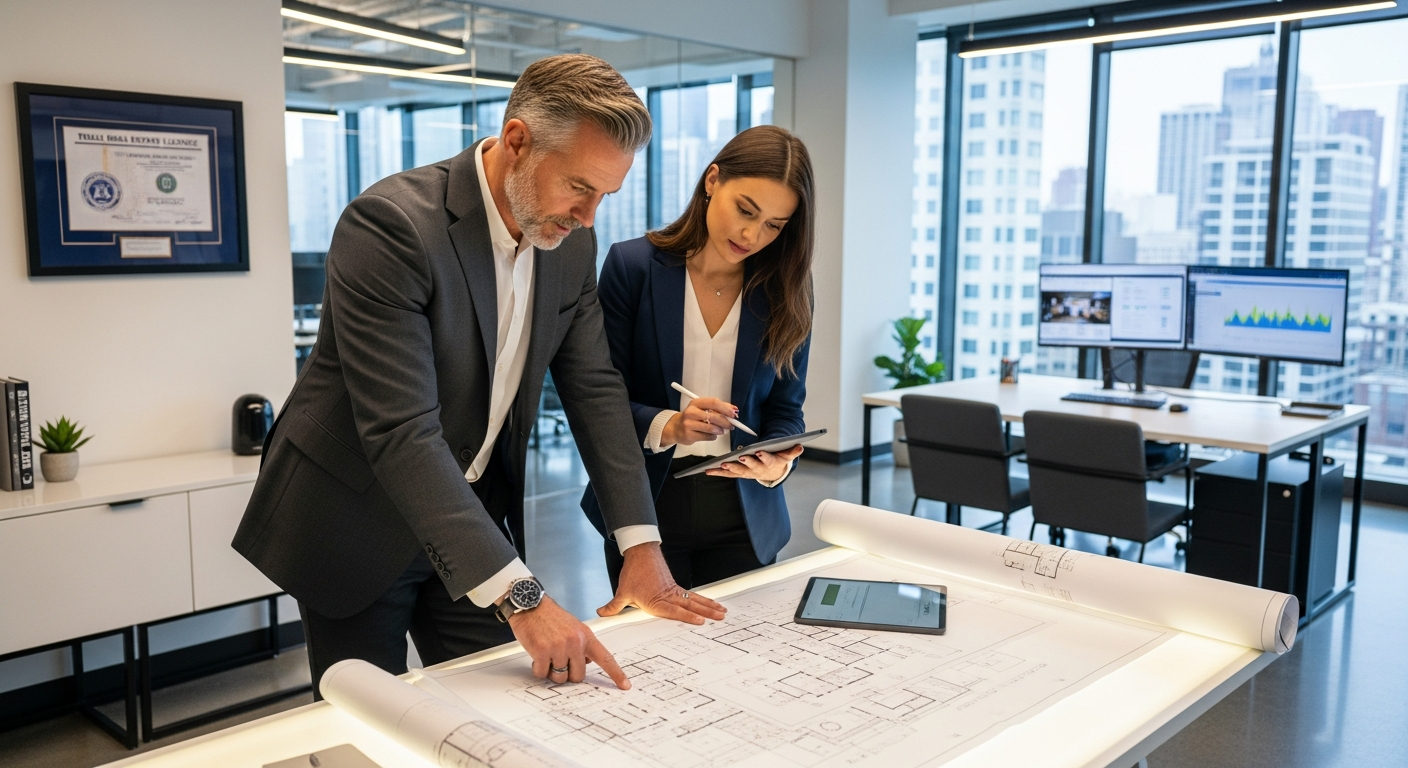 What are the differences between real estate brokers and agents?