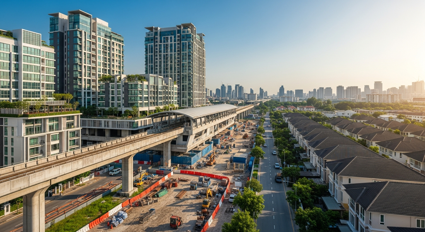 Pracha Songkhro urban living and property landscape