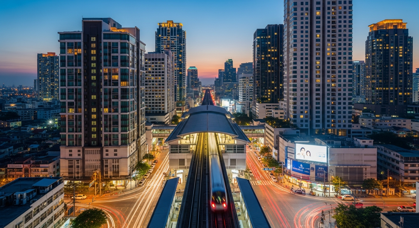 Properties for sale rent near Sukhumvit MRT station BL22 Bangkok