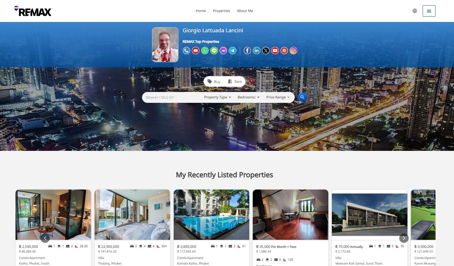REMAX Agent Microsite