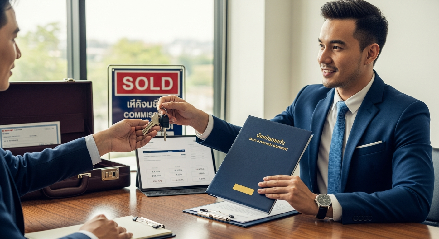 Thailand Real Estate Commission Rates Chart