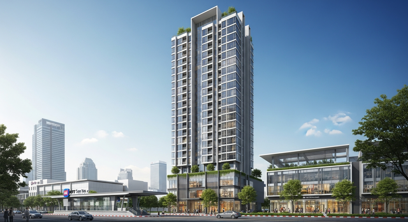 Sam Yan MRT condo for sale rent near สามย่าน station