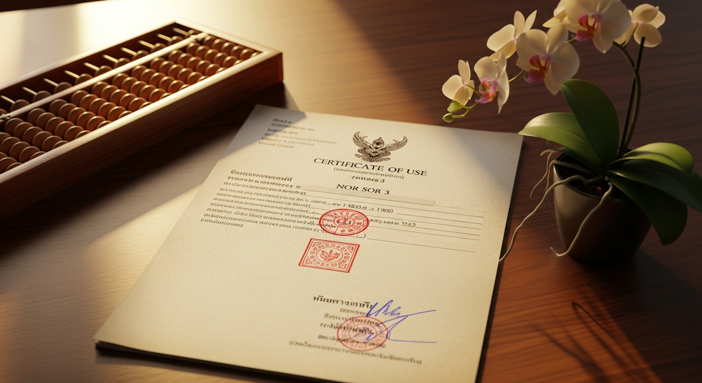 Certificate of Use Concept