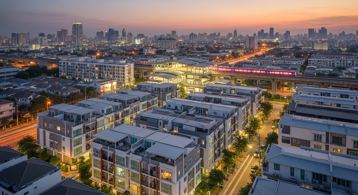 Properties for sale and rent near Lak Si MRT Pink Line station