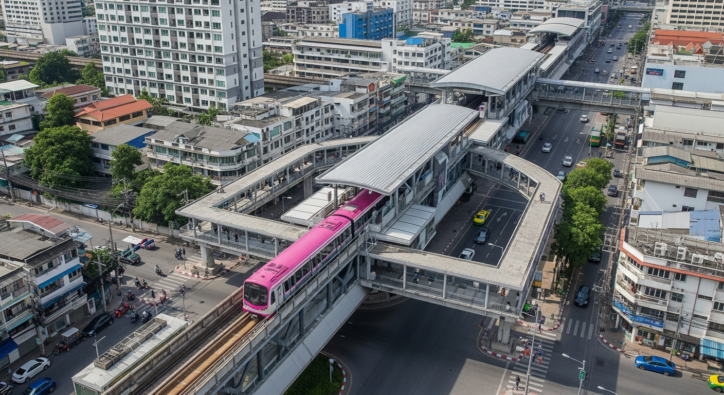 Properties near Wat Phra Sri Mahathat station for sale and rent, MRT Pink Line PK16