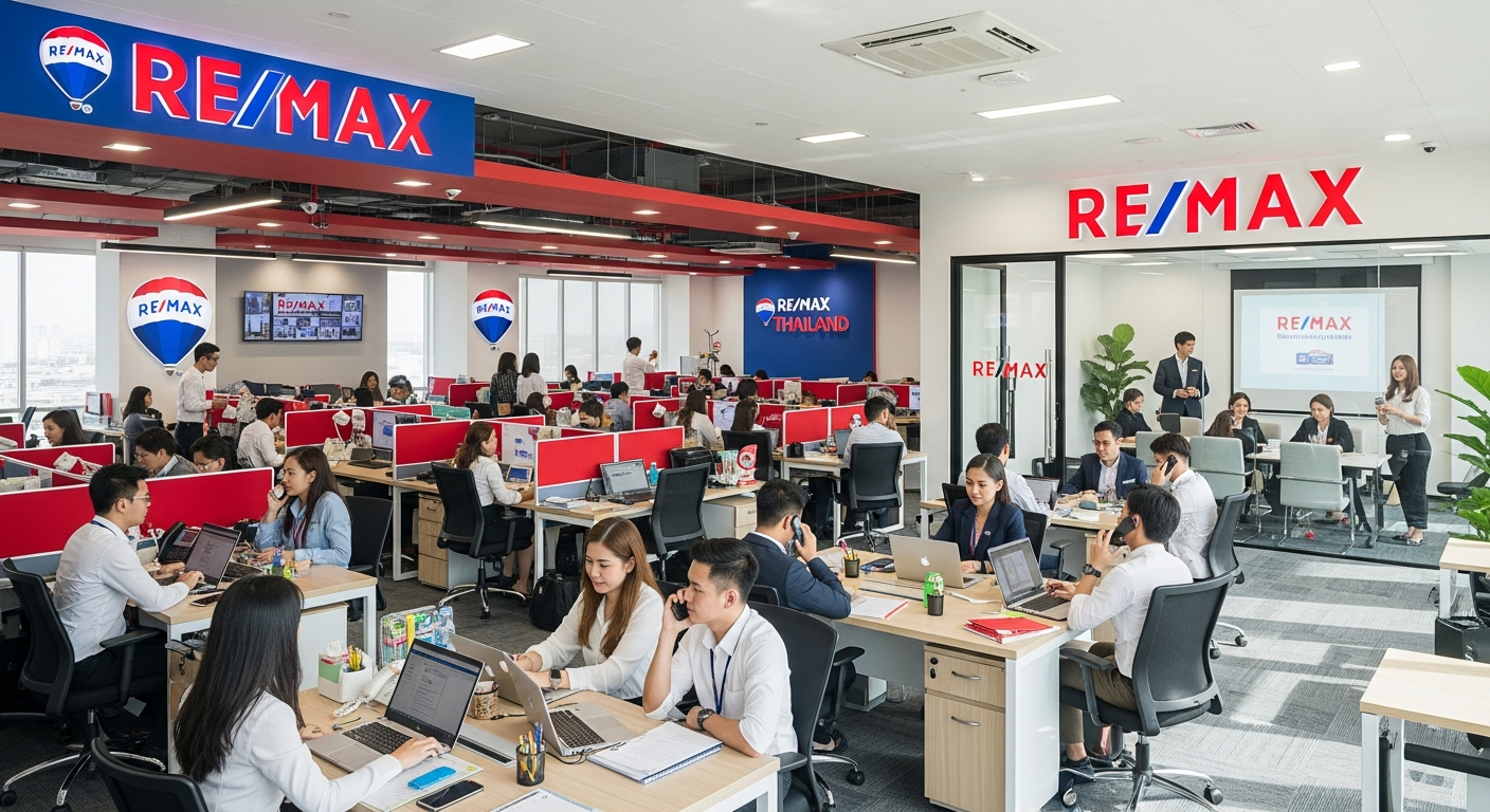REMAX Thailand Office Expansion Map