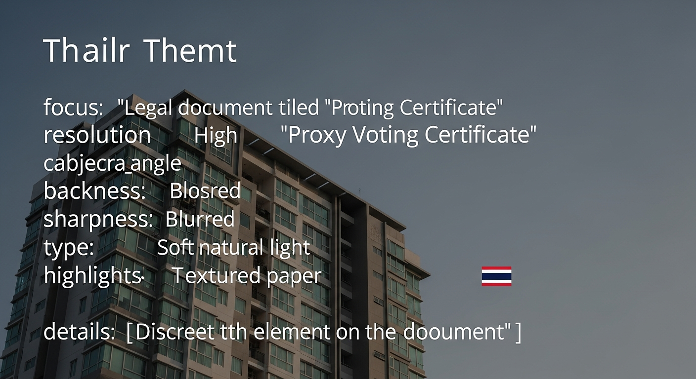 Proxy Voting Certificate Concept