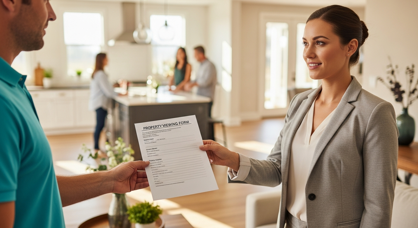 Property Viewing Form Concept