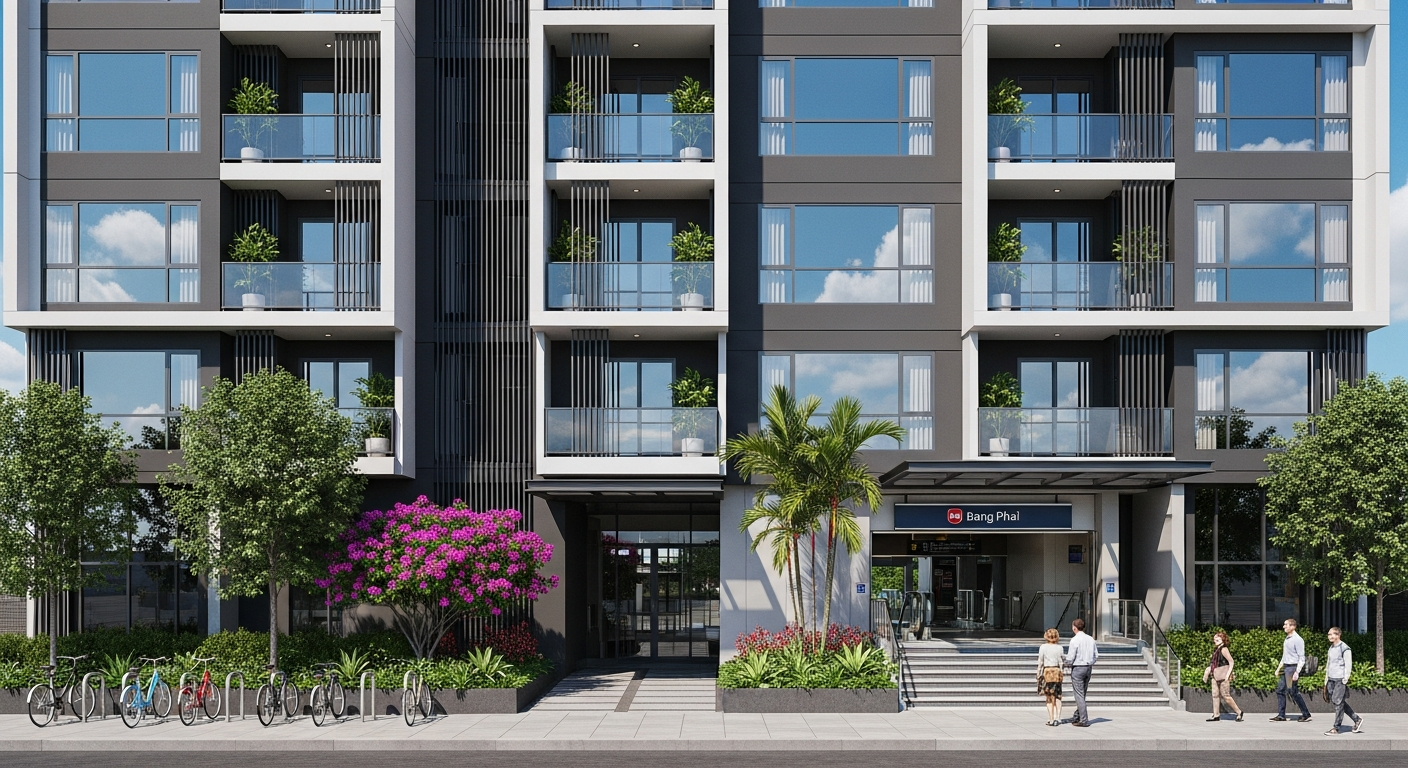 Modern Condo Near Bang Phai MRT