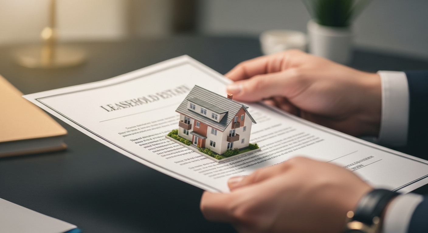 Real Estate Leasehold estate Concept
