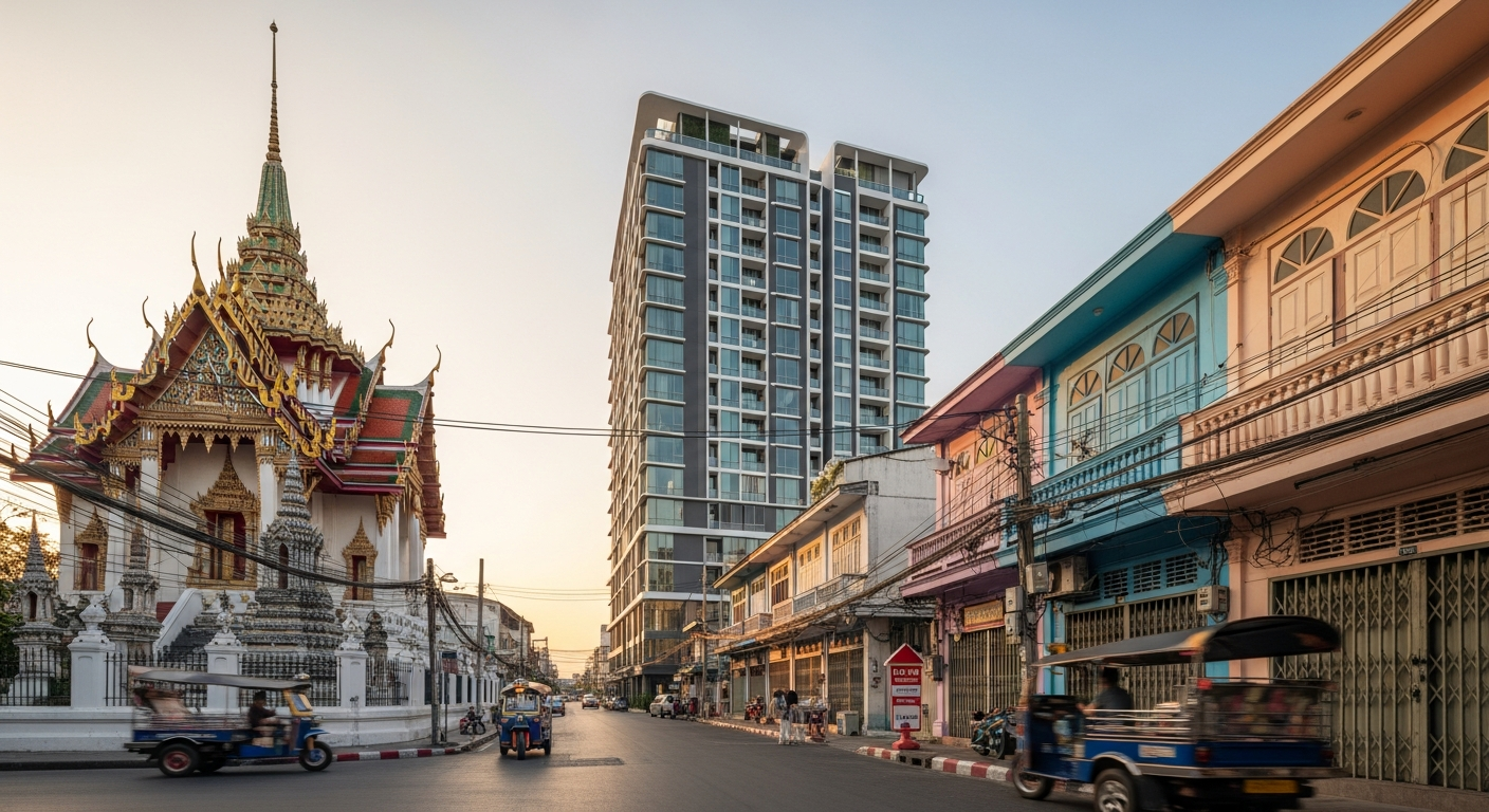 Condo and House for Sale or Rent Near Sanam Chai