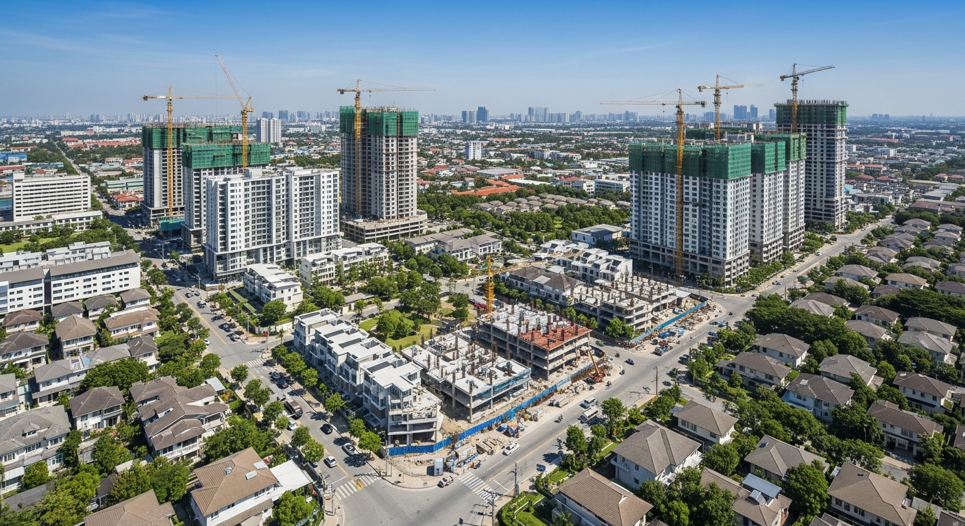 Properties for sale and rent near Bang Bua MRT Brown Line station, affordable condos and houses