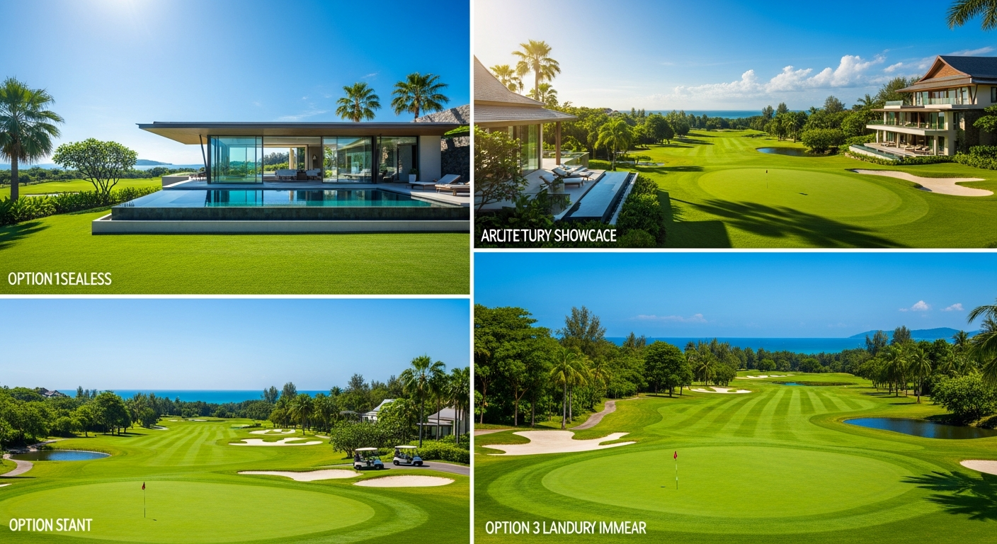 Luxury Phuket golf course lifestyle