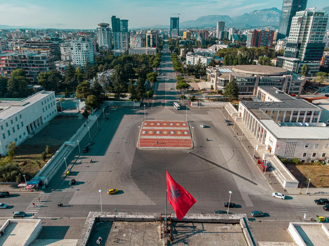 Tirana view 1