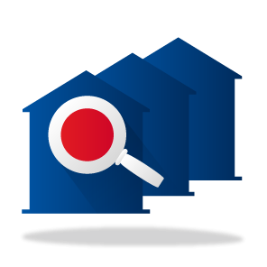 Iknoka domków z lupką